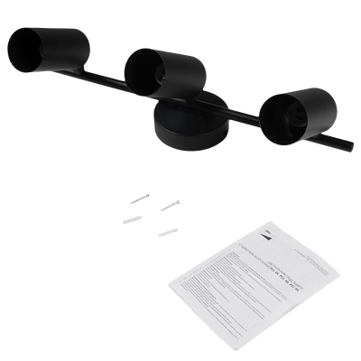 Светильник декоративный под лампу PCL 0403 3xGU10 BL 230V IP20