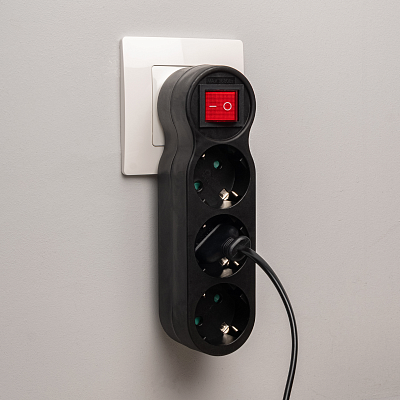 Разветвитель JAZZway AD-3GS-bk