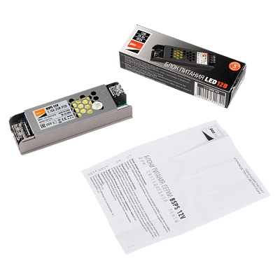 Блок питания IP20 для светодиодной ленты 12V