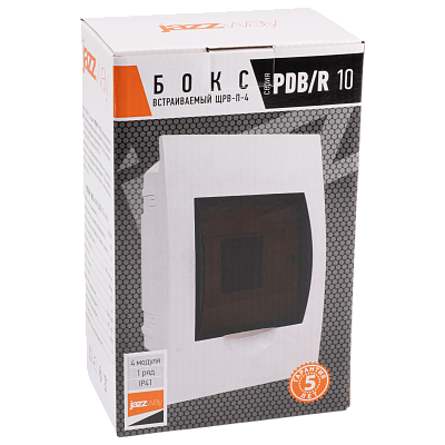 Распределительный бокс PDB/R 1004 WH (ЩРВ-П- 4) IP41