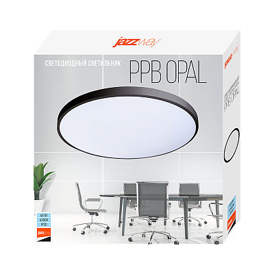 Светильник светодиодный PPB OPAL 48W 6500K BL IP20