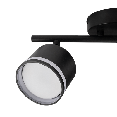 Светильник декоративный под лампу PCL 0702 2xGX53 BL 230V IP20