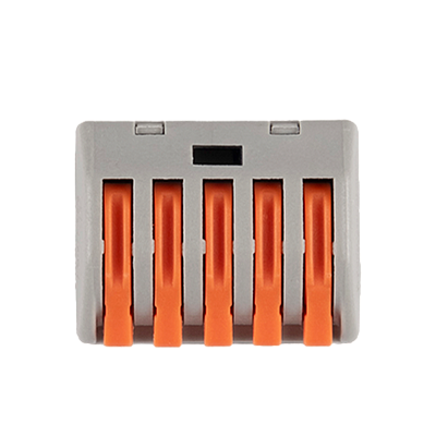 Клемма монтажная СМК PTC-5P 222-415 450V 32A 0,08-2,5(4.0)mm2 /50шт./ Jazzway 