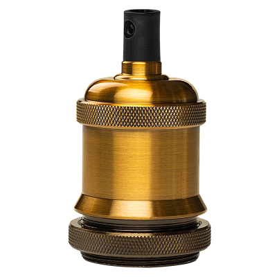 RETRO патрон с проводом PLC 01 ANTIQUE BRONZE