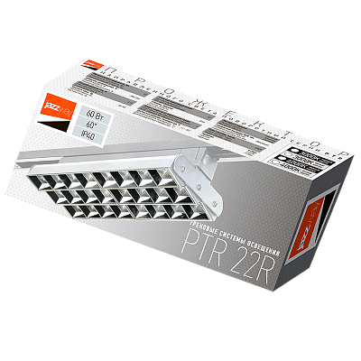 Трековый светильник светодиодный PTR 2260R 3S 60w 3000 K WH