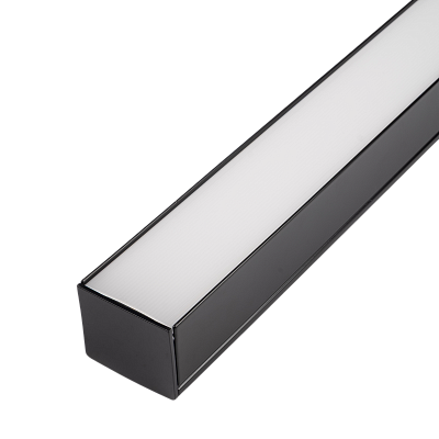 Cветильник накладной PSO-02 40w 4000K BLACK 1200x50 IP40