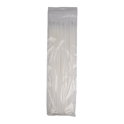 Кабельная стяжка PCT 7,6x450-100WH PA6.6 Jazzway (100 шт/уп) 