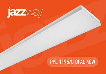 Обновленная светодиодная панель PPL 1195/U OPAL 40w