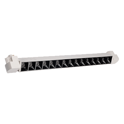 Трековый светодиодный светильник PTR 4230R 30W 4000K 24° WH IP40