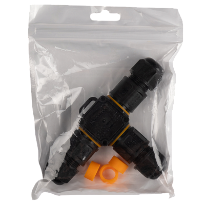 Кабельный коннектор PCC-T3-F 3x2.5 24A IP68 JAZZWAY