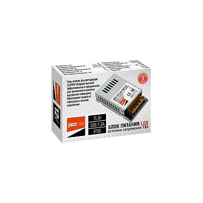 Блок питания IP20 для светодиодной ленты 12V