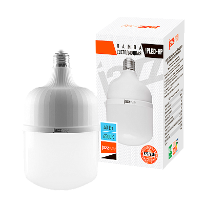 Лампа светодиодная высокой мощности PLED-HP-T120 40w 6500K E27/E40
