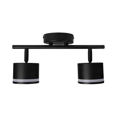 Светильник декоративный под лампу PCL 0702 2xGX53 BL 230V IP20