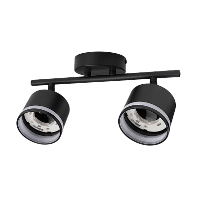 Светильник декоративный под лампу PCL 0702 2xGX53 BL 230V IP20