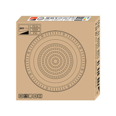 Светильник светодиодный для высоких пролетов PHB UFO 10 150w 5000K 90° IP65