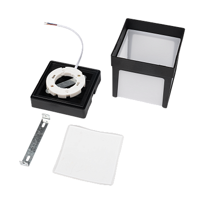 Светильник фасадный PWL 115115/01 GX53 BL 230V IP54