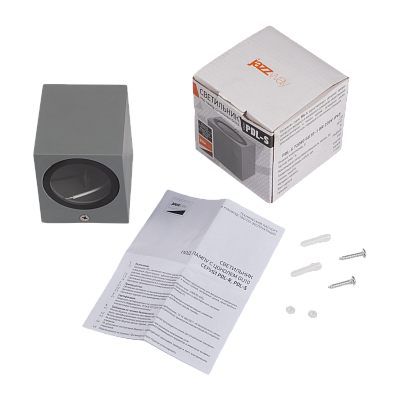 Светильники фасадные PDL-S 72080 GU10-1 GR 230V IP65