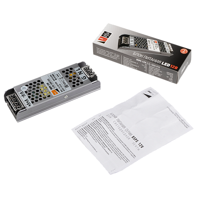 Блок питания IP20 для светодиодной ленты 12V