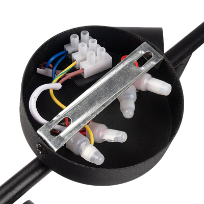 Светильник декоративный под лампу PCL 0906 6xGX53 BL 230V IP20