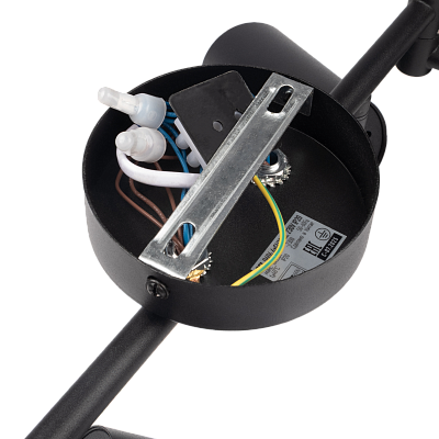 Светильник декоративный под лампу PCL 0606 6xGU10 BL 230V IP20