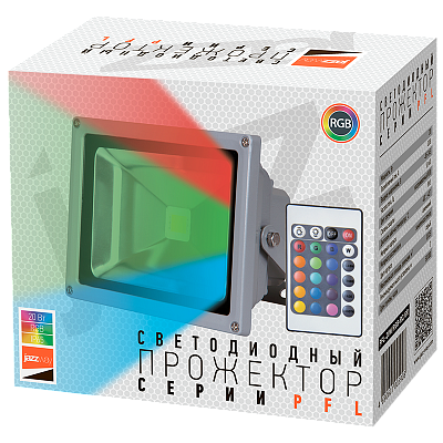 Прожектор светодиодный PFL RGB-RC 20w