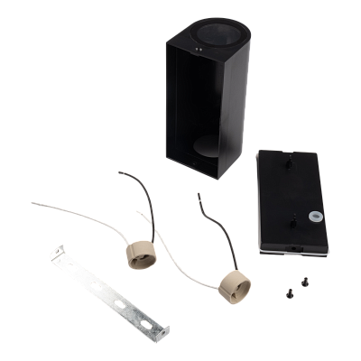 Светильники фасадные PDL-R 72150 GU10 -2 BL 230V IP65