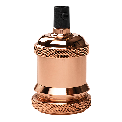 RETRO патрон с проводом PLC 01 ROSE GOLD
