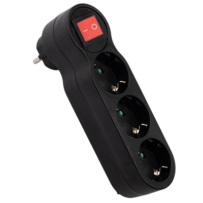 Разветвитель JAZZway AD-3GS-bk