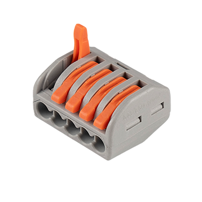 Клемма монтажная СМК PTC-5P 222-415 450V 32A 0,08-2,5(4.0)mm2 /50шт./ Jazzway 