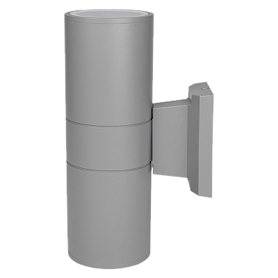 Светильник светодиодный фасадный PWL-26090/30D 2x5w 6500K GR IP65