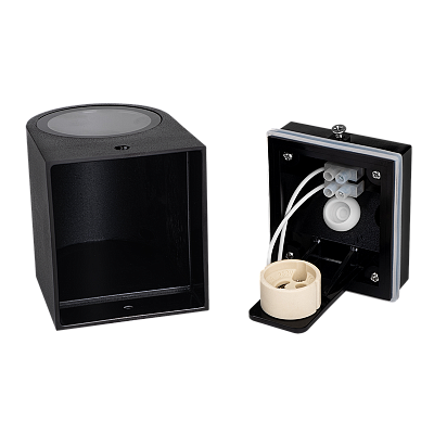 Светильники фасадные PDL-R 72080 GU10 -1 BL 230V IP65