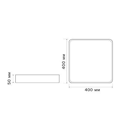 Светильник светодиодный потолочный PPB Scandic-S 72w DIM 3000-6500K WH IP20