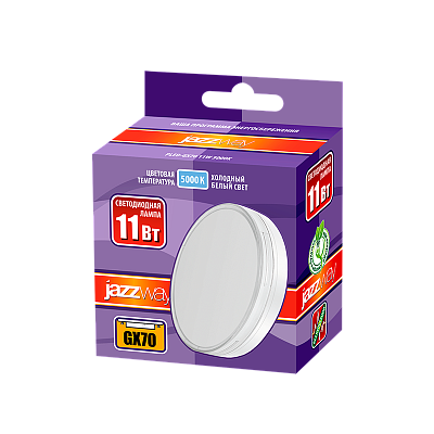 Лампа светодиодная PLED-GX70 11w 5000K 230/50 Jazzway