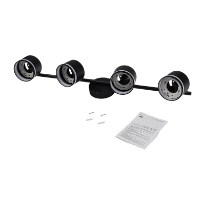 Светильник декоративный под лампу PCL 0704 4xGX53 BL 230V IP20