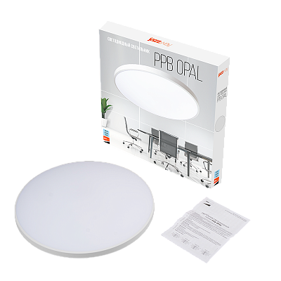Светильник светодиодный PPB OPAL 48W 6500K WH IP20