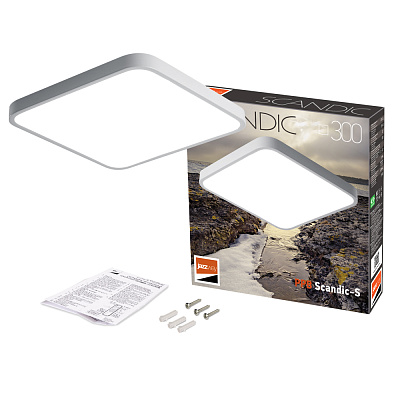 Светильник светодиодный потолочный PPB Scandic-S 36w 4000K WH IP20
