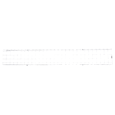 Защитная решетка 1600*264*95 белая 