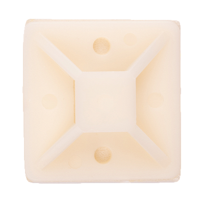 Площадка под кабельную стяжку PCP-SG 30x30-100WH PA6.6 Jazzway (100 шт/уп)