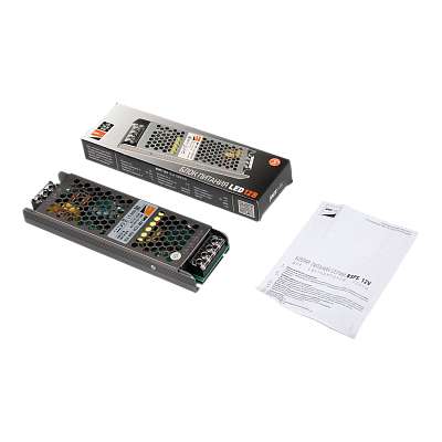 Блок питания IP20 для светодиодной ленты 12V
