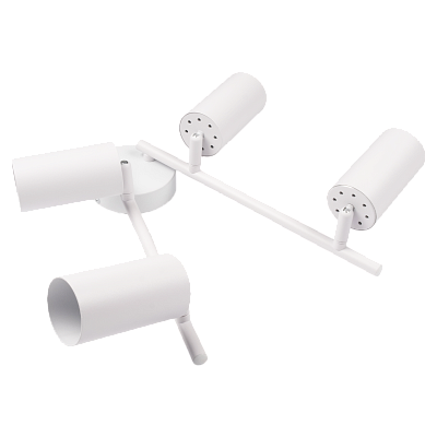 Светильник декоративный под лампу PCL 0504 4xGU10 WH 230V IP20