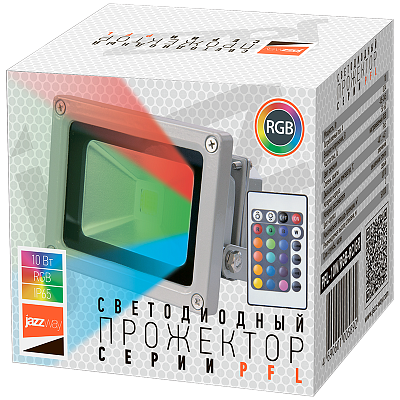 Прожектор светодиодный PFL RGB-RC 10w