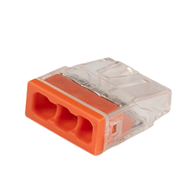 Клемма монтажная СМК PTC-3P 2273-243 450V 32A 0,5-2.5 mm2 / 100 шт./ Jazzway