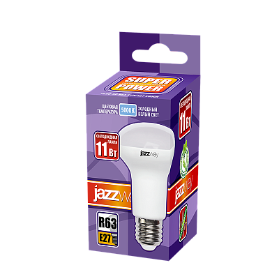 Лампа светодиодная PLED- SP R63 11w 5000K E27 230/50 Jazzway
