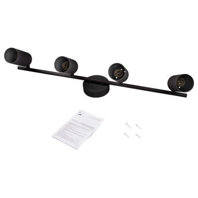 Светильник декоративный под лампу PCL 0404 4xGU10 BL 230V IP20