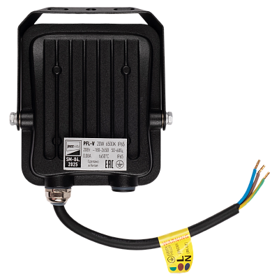 Прожектор светодиодный PFL-V 20w 6500K IP65