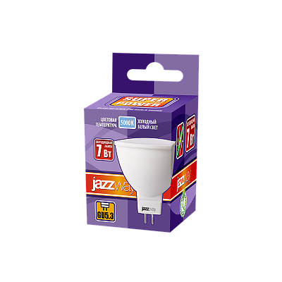 Лампа светодиодная PLED- SP JCDR 7w 5000K GU5.3  230/50 Jazzway 