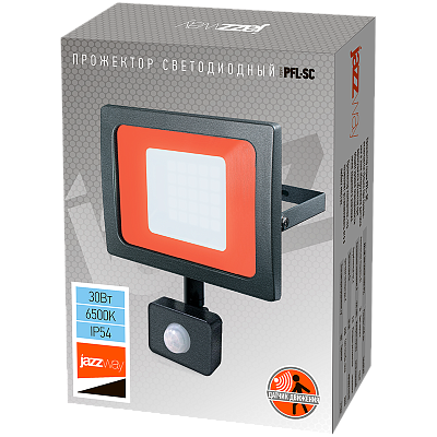 Прожектор светодиодный PFL-SC-30w SENSOR