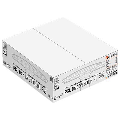Светильник светодиодный садово-парковый PGL 04 60w 5000K BL