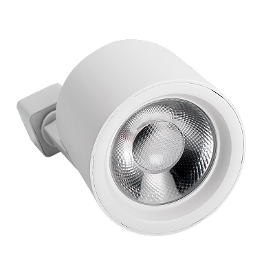 Трековый светильник светодиодный PTR 0510 10w 3000K 24° WH IP40