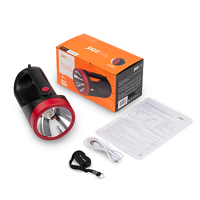 Фонарь-прожектор  JAZZway Accu7-L 5W-bk